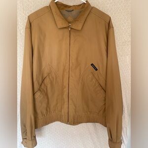 Members Only Khaki Racer Jacket
